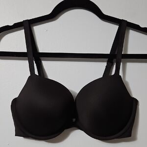 Calvin Klien Classic Black Women's Seamless Push Up Underwire Bra Size 34D